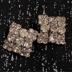 Elegant Champage CZ Crystal Earrings Cubic Zirconia